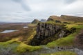 Landscape around Quiraing, Isle of Skye, Scotland, United Kingdom