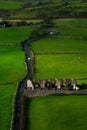 Landscape around Torr head, Northern Ireland Royalty Free Stock Photo