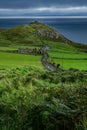 Landscape around Torr head, Northern Ireland Royalty Free Stock Photo