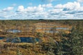 The Landscape around Viru bog, Lahemaa National Park, Estonia Royalty Free Stock Photo