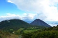 Landscape around volcano Yzalco, El Salvador Royalty Free Stock Photo