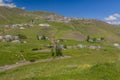 Landscape around Xinaliq Khinalug village, Azerbaij Royalty Free Stock Photo