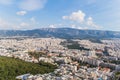 Landscape of Athens Royalty Free Stock Photo