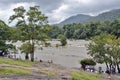 Landscape at Athirapally waterfall kerala Royalty Free Stock Photo