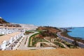 Landscape Ayamonte town in southern Spain