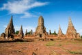 Landscape Ayutthaya Historical Park in Ayutthaya