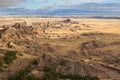 The Landscape of Badlands National Park in South Dakota Royalty Free Stock Photo