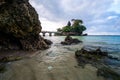 Landscape of balekambang beach malang east java Royalty Free Stock Photo