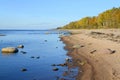 Landscape of Baltic seaside
