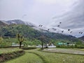 Landscape of Bandipora Kashmir Royalty Free Stock Photo