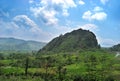 Landscape in Bandung Royalty Free Stock Photo