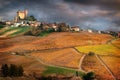 Landscape of Barolo wine region