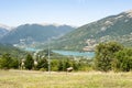 Landscape of Barrea Lake