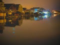 Landscape of Bay Life Reflected Royalty Free Stock Photo