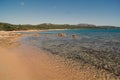 Landscape Bay of LISCIA RUJA SARDINIA Royalty Free Stock Photo