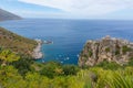 Landscape from the Bay of San Vito lo capo, called Riserva dello zingaro, Scopello, Sicily