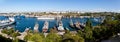 A landscape of the bay (Sevastopol, Ukraine) Royalty Free Stock Photo