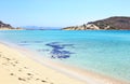 Landscape of Elafonisos island Peloponnese Greece Royalty Free Stock Photo