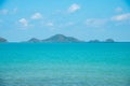 Landscape of beach and sea with reef rock beach Royalty Free Stock Photo