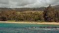 Landscape beach on the west coast, Maui, Hawai 2022, january.