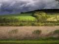 Landscape with beautiful view Hungary