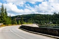 Landscape with Belis Fantanele dam