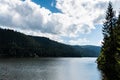 Landscape with Belis Fantanele Lake