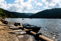 Landscape with Belis Fantanele Lake