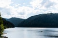 Landscape with Belis Fantanele Lake