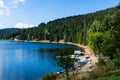 Landscape with Belis Fantanele Lake