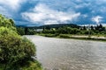 Landscape with Bistrita river