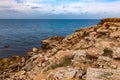 Landscape of the Black Sea coast of the Crimean Peninsula