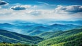 landscape blue ridge mountains