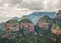 Landscape at the Blyde River Canyon, Viewpoint Three Rondavels