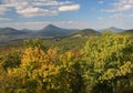 Landscape bohemia central hills Royalty Free Stock Photo