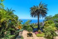 Landscape from Botanical Garden Funchal Royalty Free Stock Photo