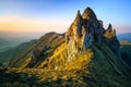 Landscape from Bucegi Mountains in Romania