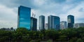 Landscape of Business Towers in Osaka