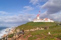 Landscape of Cabo da Roca in Portugal with the great view of the Atlantic ocean