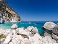 Landscape of Cala delle Sorgenti beach