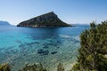 Landscape cala moresca island