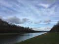 Landscape canal at Fontainebleau