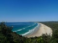 The landscape in cape byron,australia