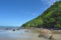 Landscape of Cape Tribulation in Daintree National Park Queensland, Australia Royalty Free Stock Photo