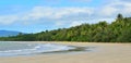 Landscape of Cape Tribulation in Daintree National Park Queensland, Australia Royalty Free Stock Photo