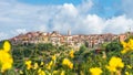 Landscape with Capoliveri village, Elba island, Italy