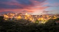 Landscape with Capoliveri village, Elba island, Italy