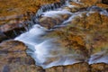 Autumn Cascade at Autrain Falls Royalty Free Stock Photo