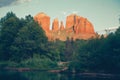 Landscape Cathedral Rock Arizona Royalty Free Stock Photo