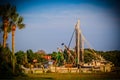 Landscape Charleston South Carolina marsh shem creek beautiful pier Royalty Free Stock Photo